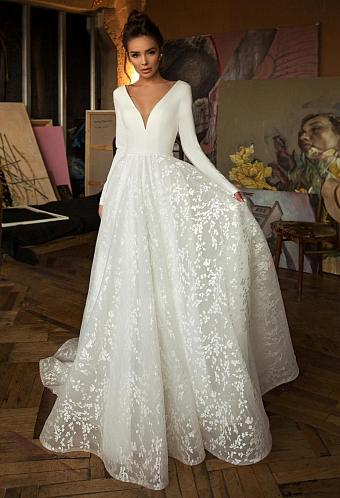 Свадебное платье в стиле бохо, рустик #350